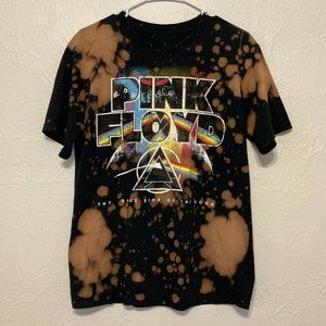 Pink Floyd - The Dark Side Of The Moon Bleached T-shirt - Black, Size  M…